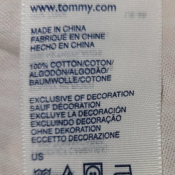 Tommy Hilfiger Collared Pink Stripe Shirt & Pink Gray Sweater Vest Set - Picture 15 of 15